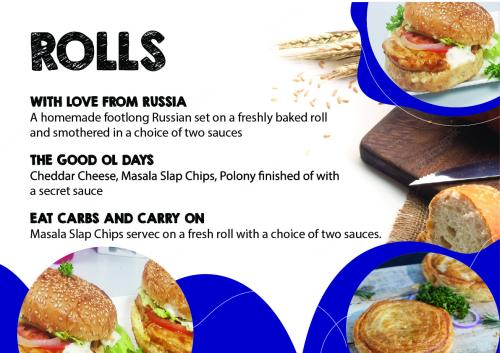 Menu Design For Sasol Witkoppen